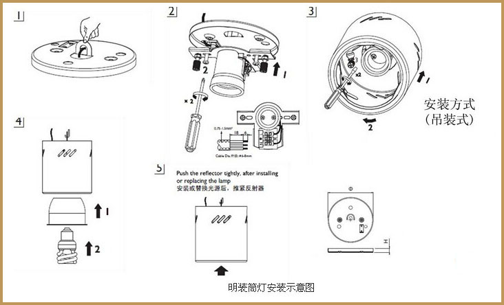 華輝照明LED筒燈，COB筒燈光效均勻、柔和，無眩光。