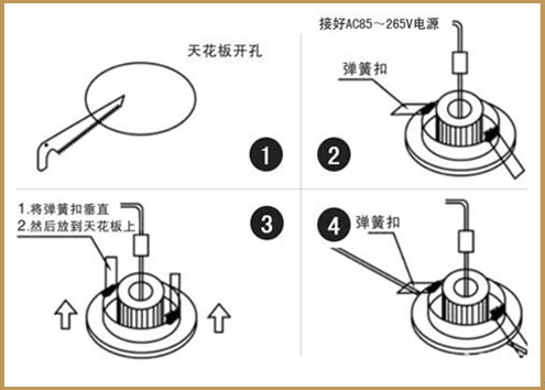 華輝照明LED筒燈，COB筒燈光效均勻、柔和，無眩光。