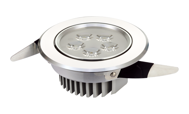 LED 5W 連體透鏡 天花燈 開孔95mm  黃光白光中性光